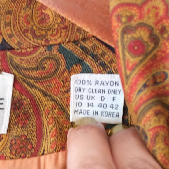 Paisley blazer - Picture 3 of 7